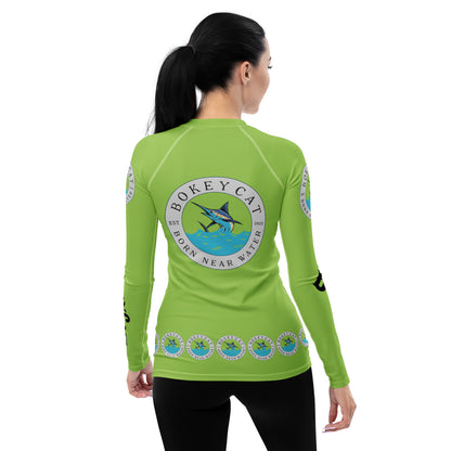 BokeyCat Women's Rash Guard