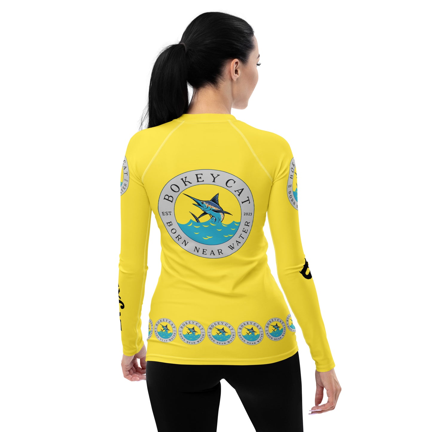 BokeyCat Women's Rash Guard