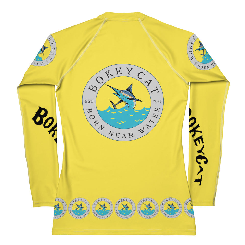 BokeyCat Women's Rash Guard