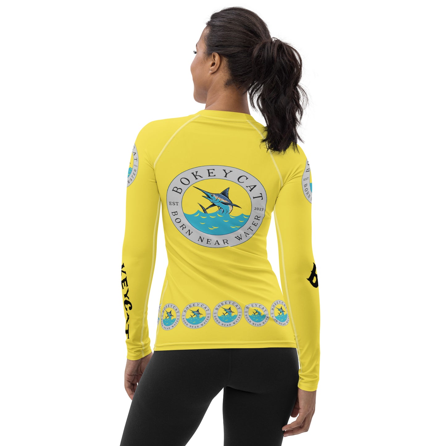 BokeyCat Women's Rash Guard