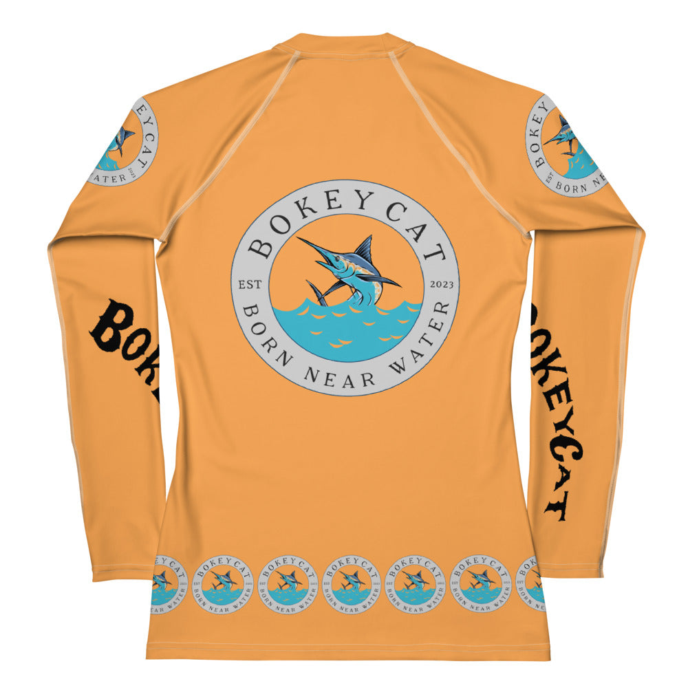 BokeyCat Women's Rash Guard