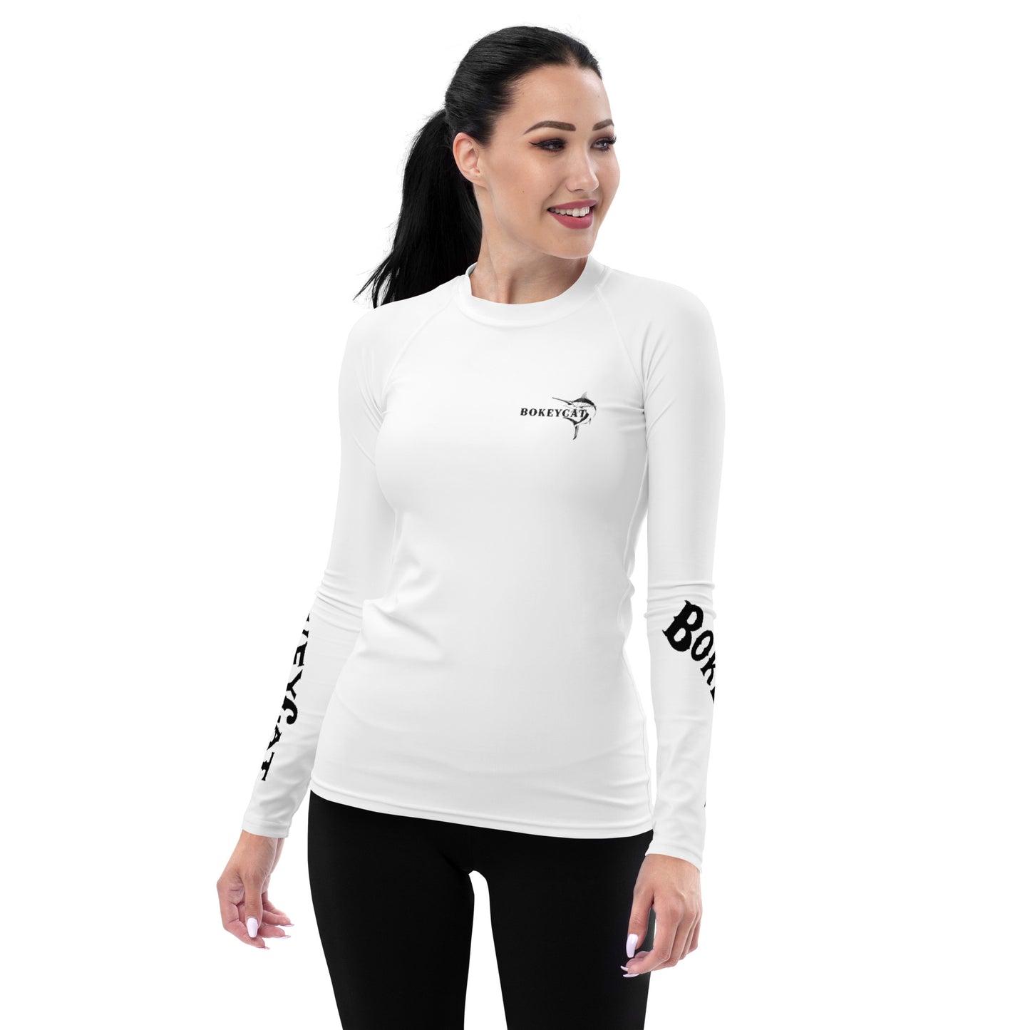 BokeyCat Women's Rash Guard