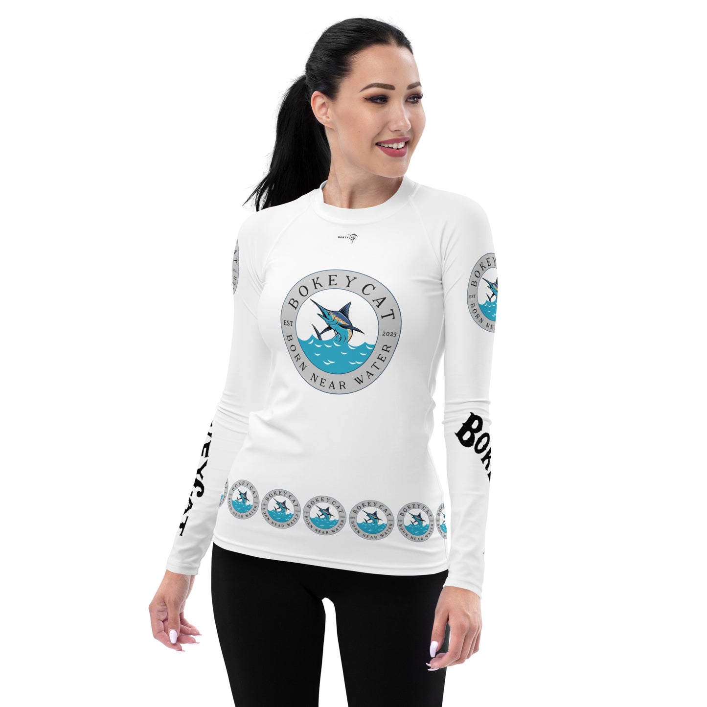 BokeyCat Women's Rash Guard