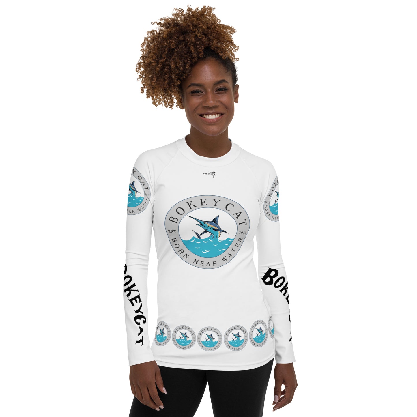 BokeyCat Women's Rash Guard