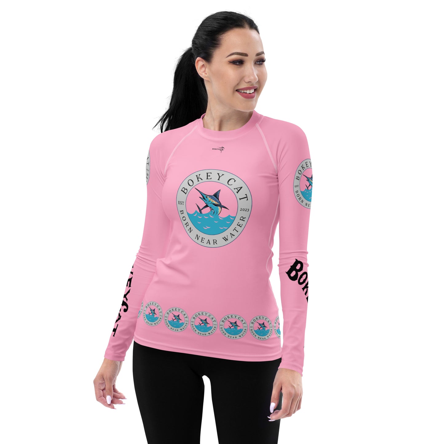 BokeyCat Women's Rash Guard