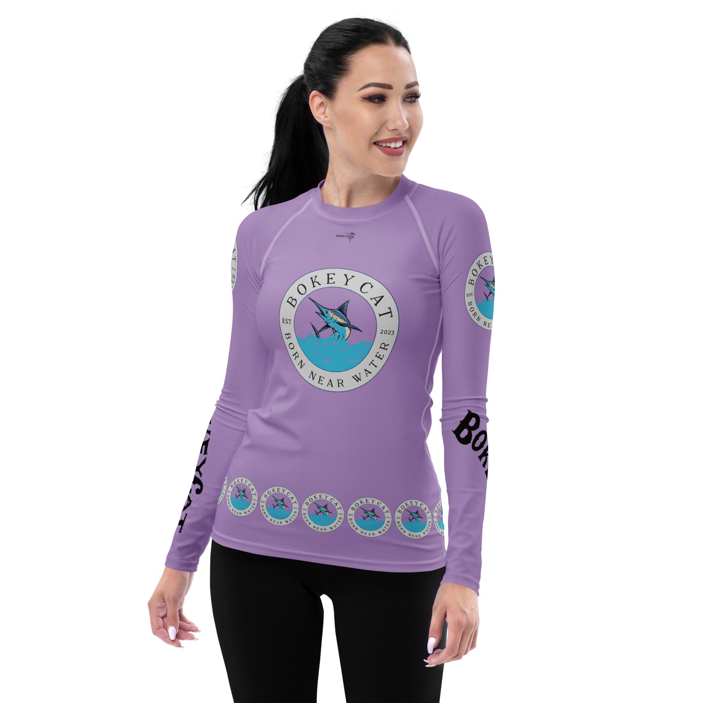 BokeyCat Women's Rash Guard