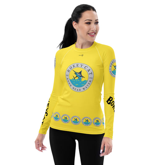 BokeyCat Women's Rash Guard