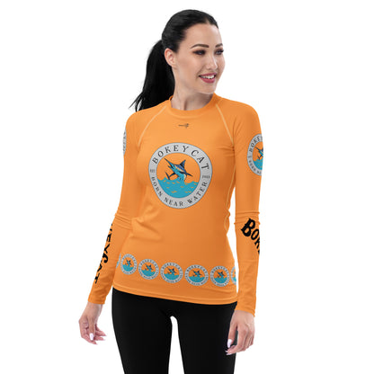 BokeyCat Women's Rash Guard