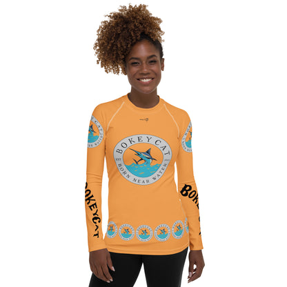 BokeyCat Women's Rash Guard