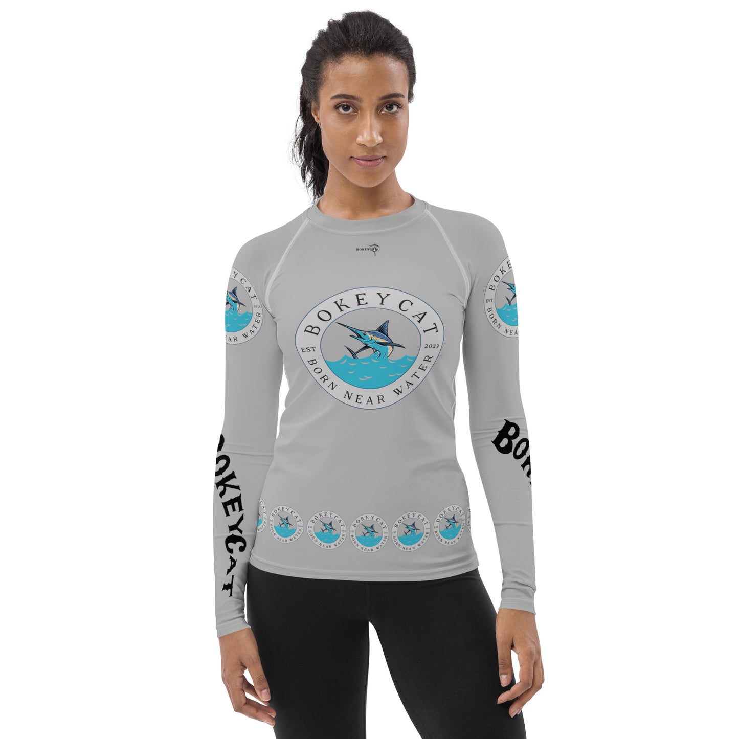 BokeyCat Women's Rash Guard