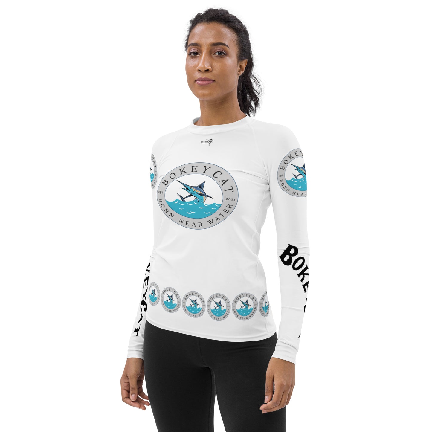 BokeyCat Women's Rash Guard