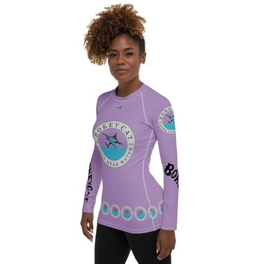 BokeyCat Women's Rash Guard