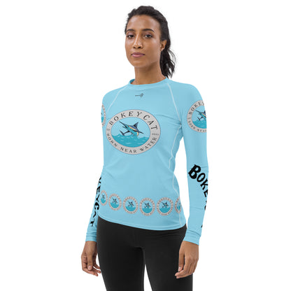 BokeyCat Women's Rash Guard