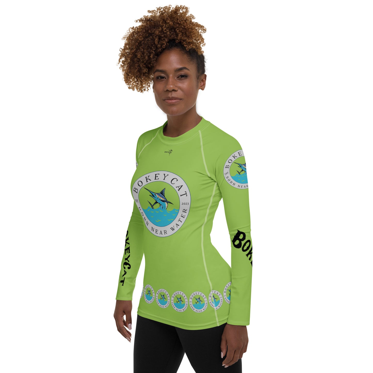 BokeyCat Women's Rash Guard