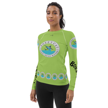 BokeyCat Women's Rash Guard