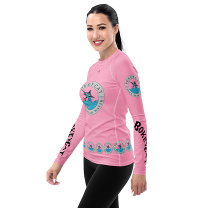 BokeyCat Women's Rash Guard