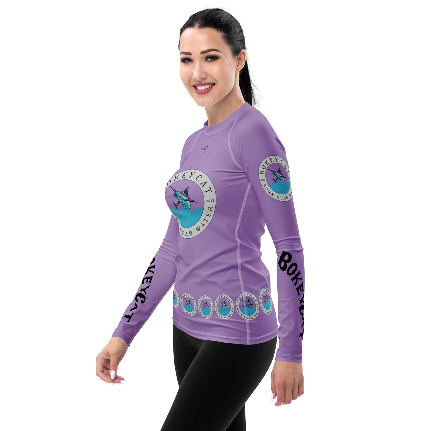 BokeyCat Women's Rash Guard