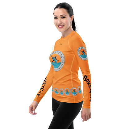 BokeyCat Women's Rash Guard