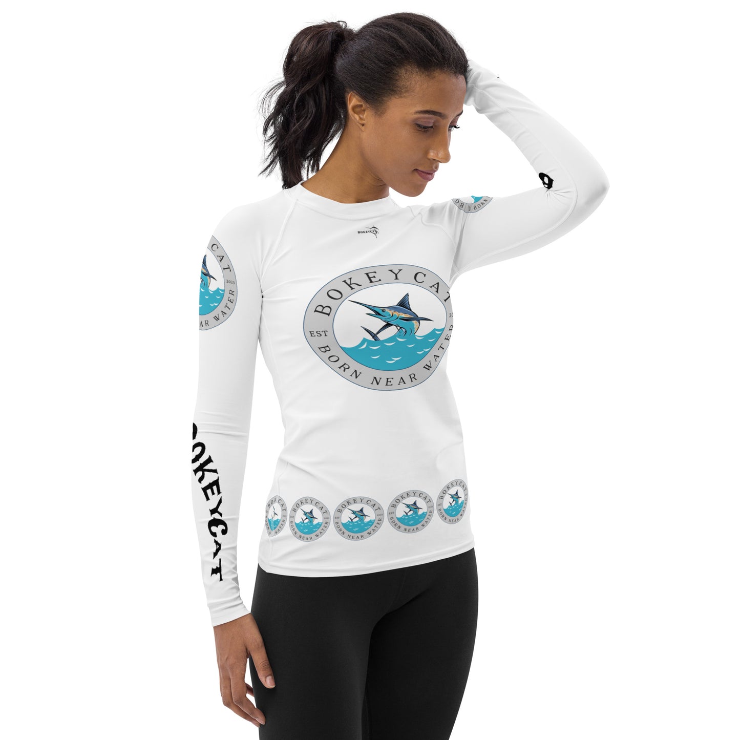 BokeyCat Women's Rash Guard