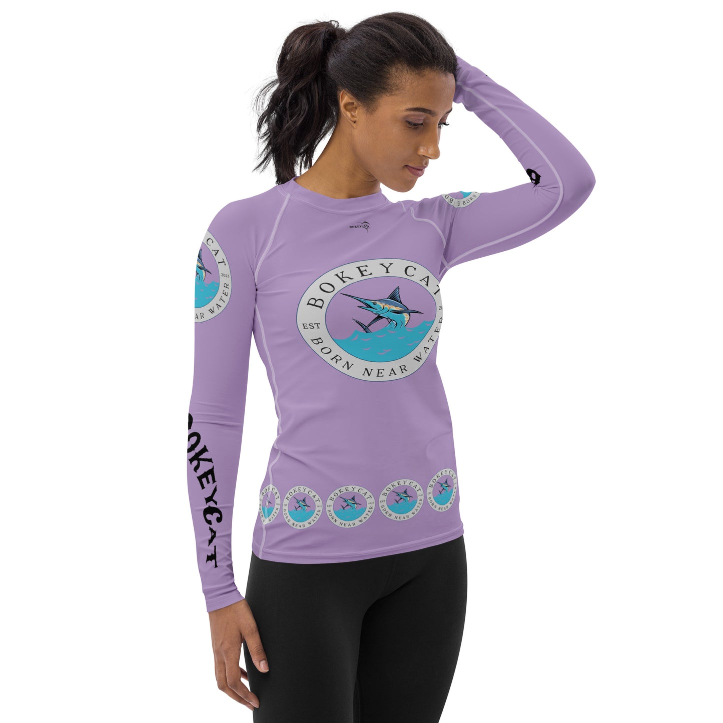 BokeyCat Women's Rash Guard