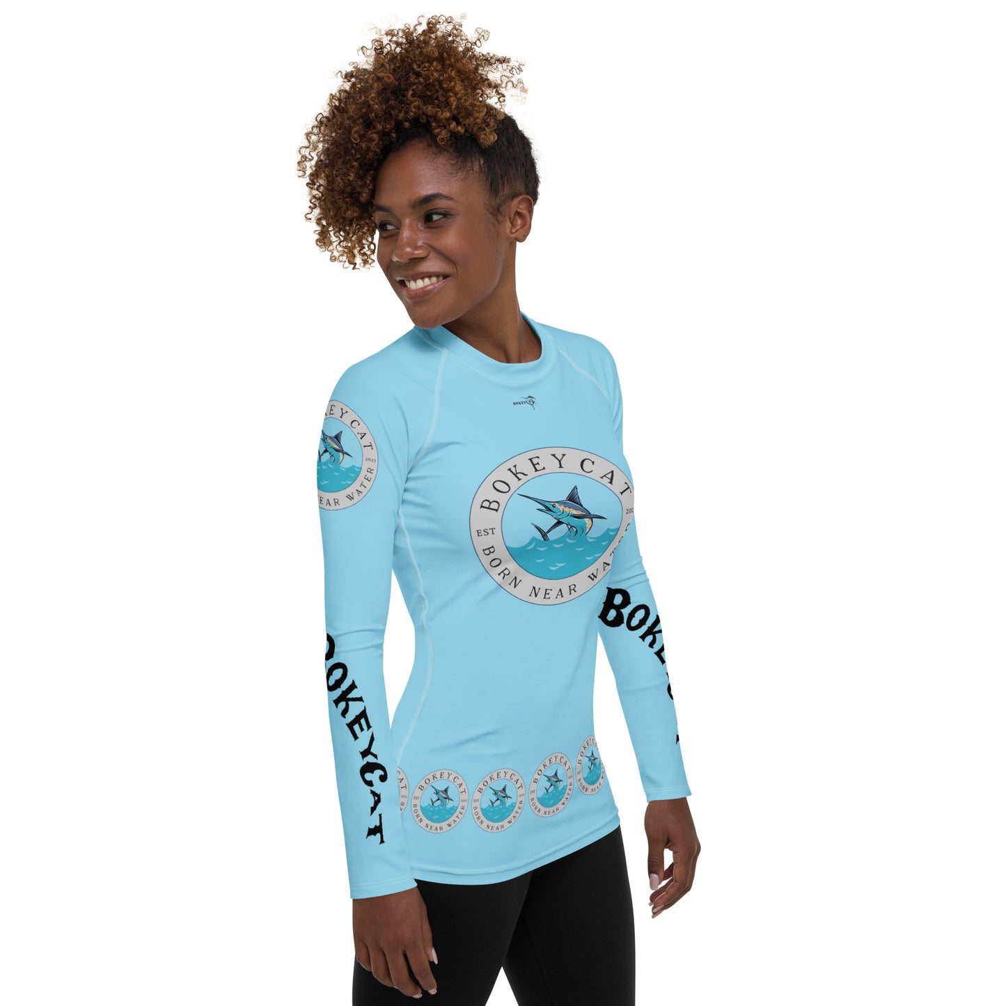 BokeyCat Women's Rash Guard