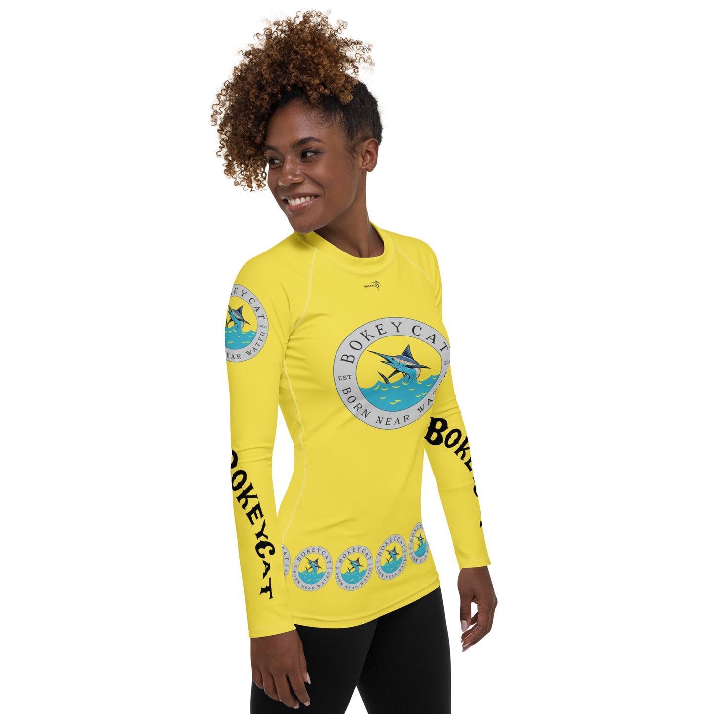 BokeyCat Women's Rash Guard