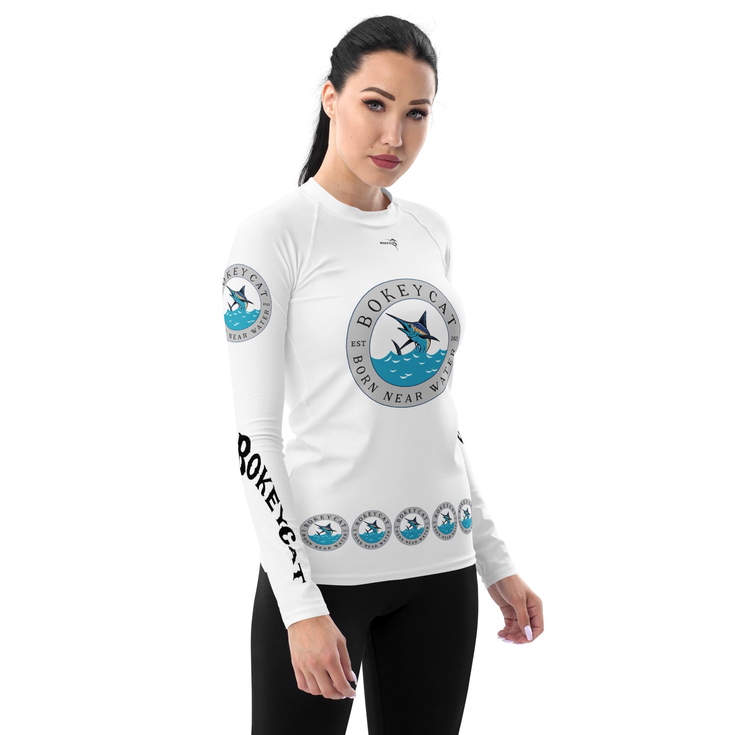 BokeyCat Women's Rash Guard