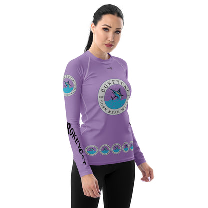 BokeyCat Women's Rash Guard