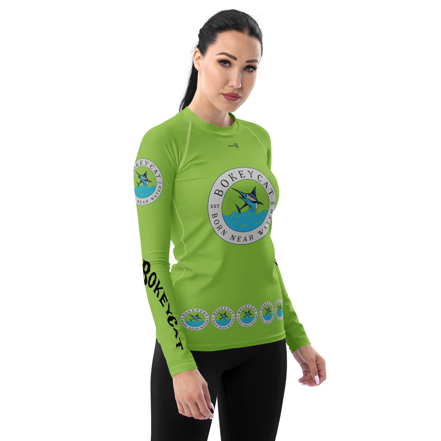 BokeyCat Women's Rash Guard