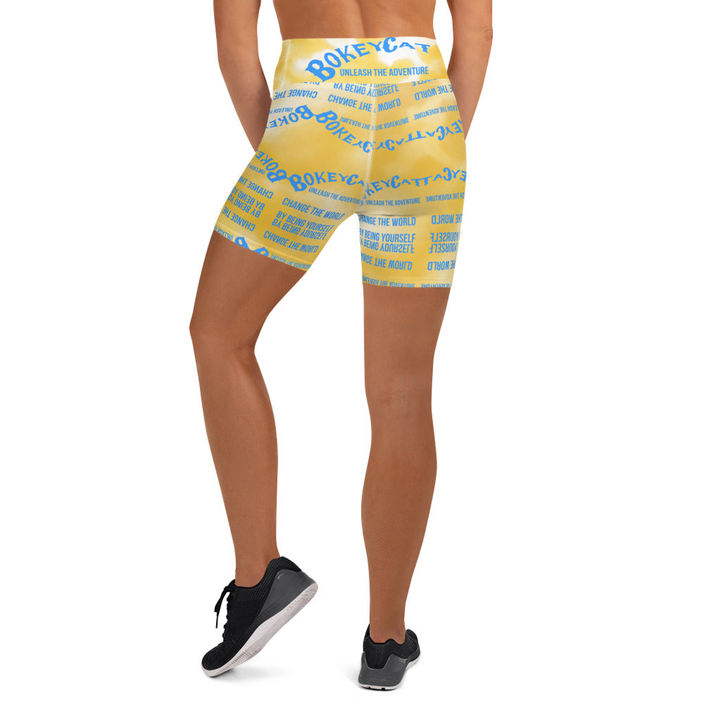 BokeyCat Yoga Shorts