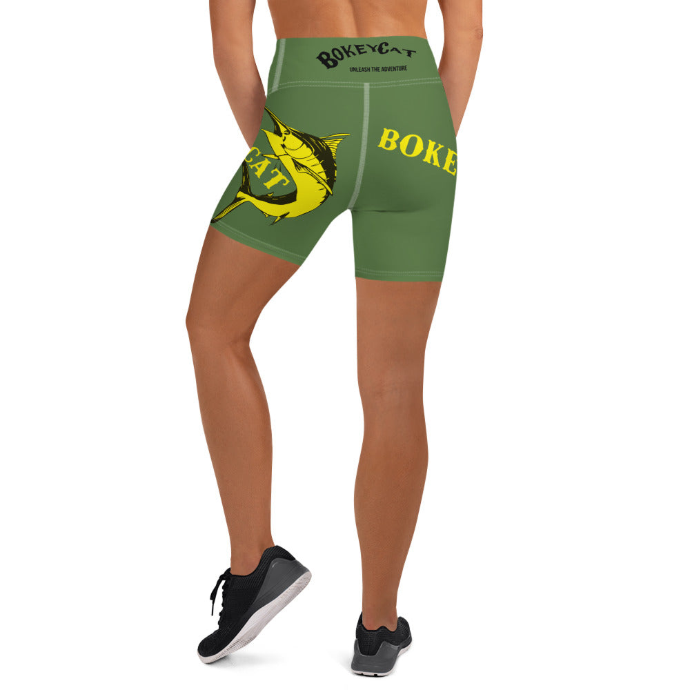 BokeyCat Yoga Shorts