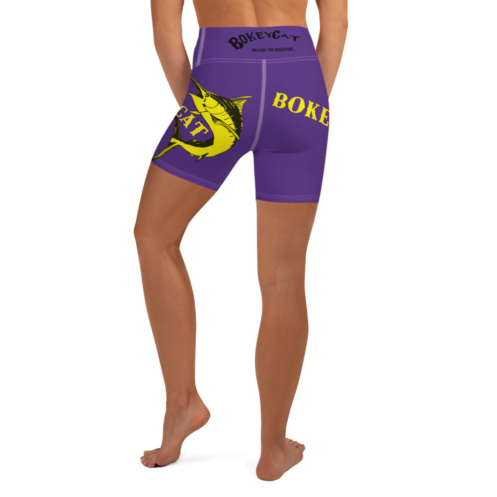 BokeyCat Yoga Shorts