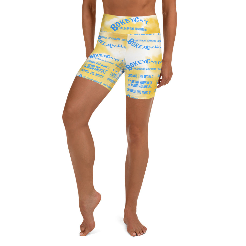 BokeyCat Yoga Shorts