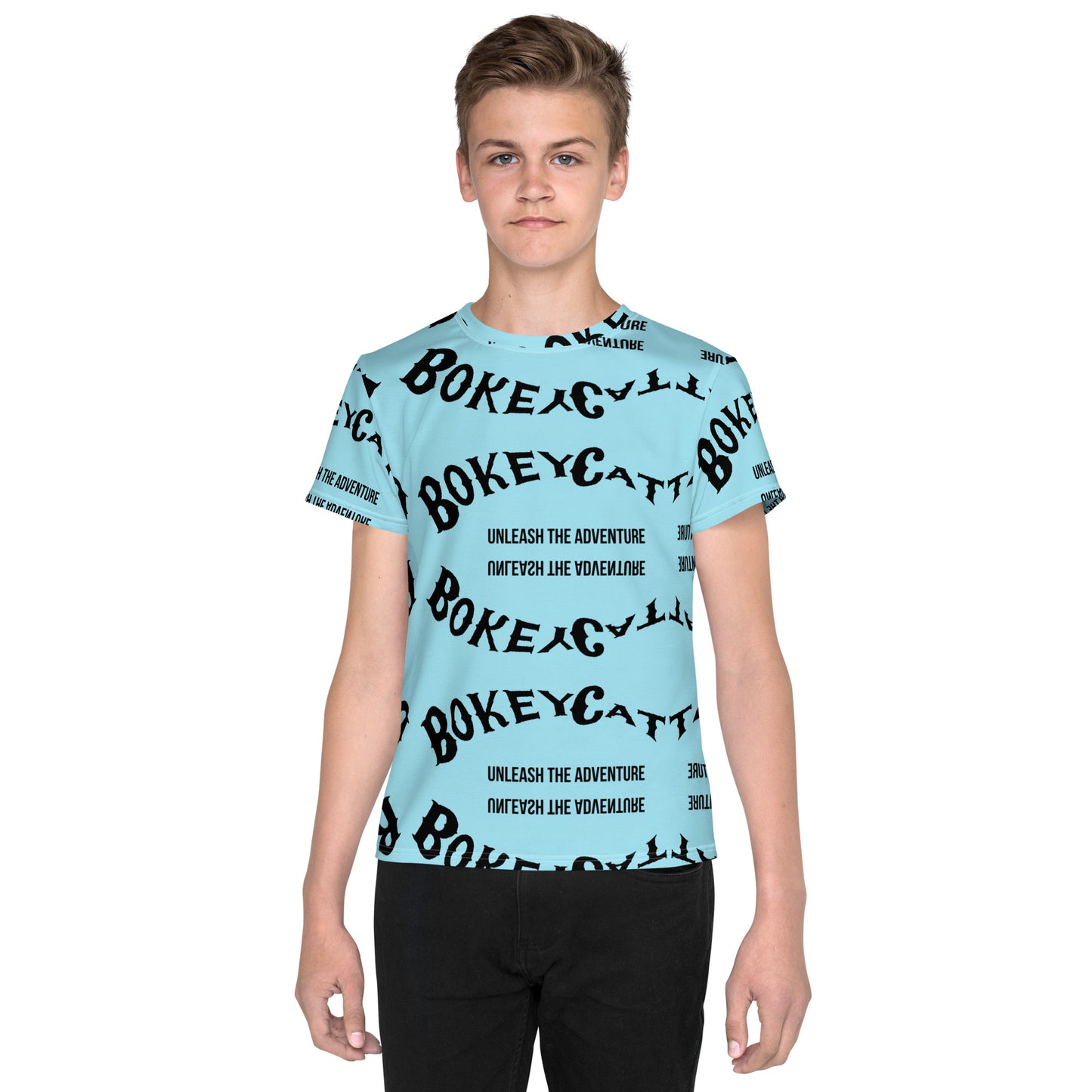 BokeyCat Youth crew neck t-shirt