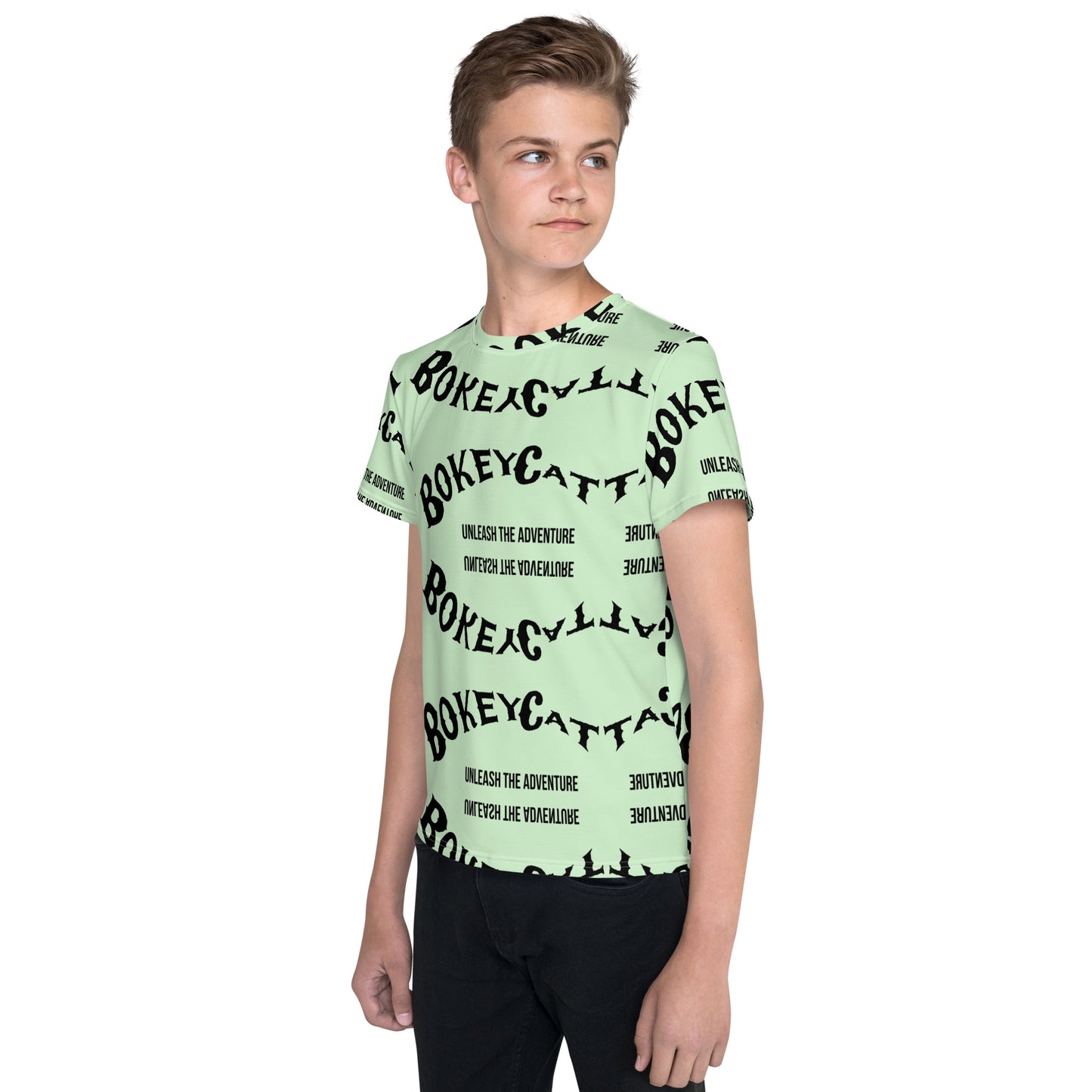 BokeyCat Youth crew neck t-shirt