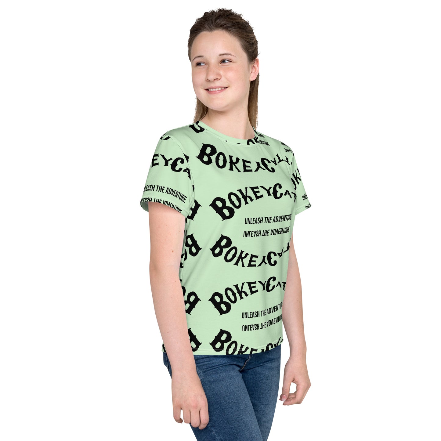 BokeyCat Youth crew neck t-shirt