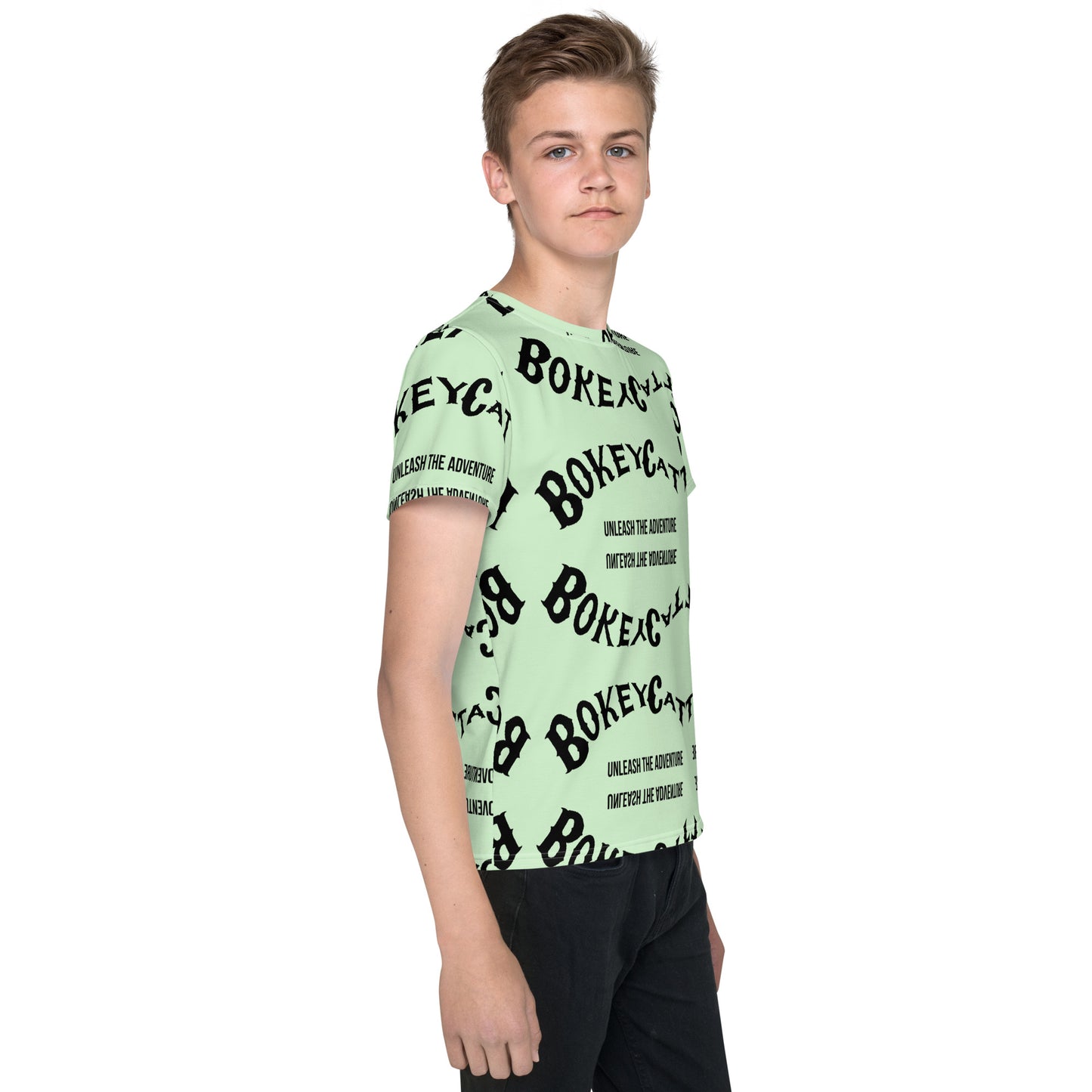 BokeyCat Youth crew neck t-shirt