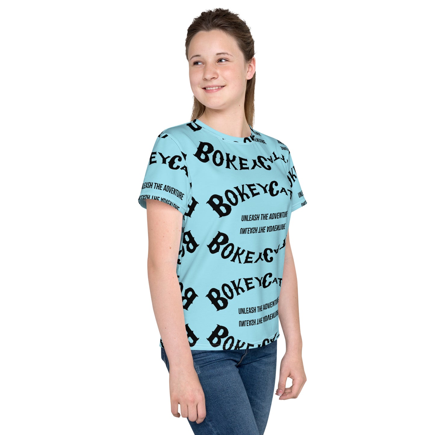 BokeyCat Youth crew neck t-shirt