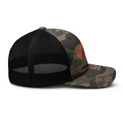 BokeyCat  Camouflage trucker hat