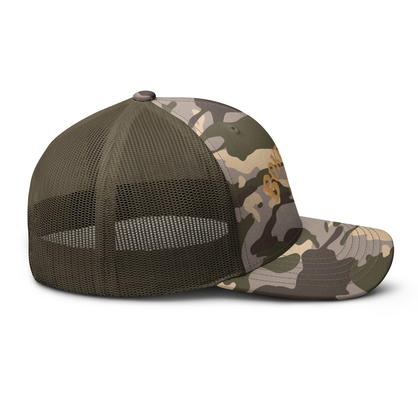 BokeyCat  Camouflage trucker hat