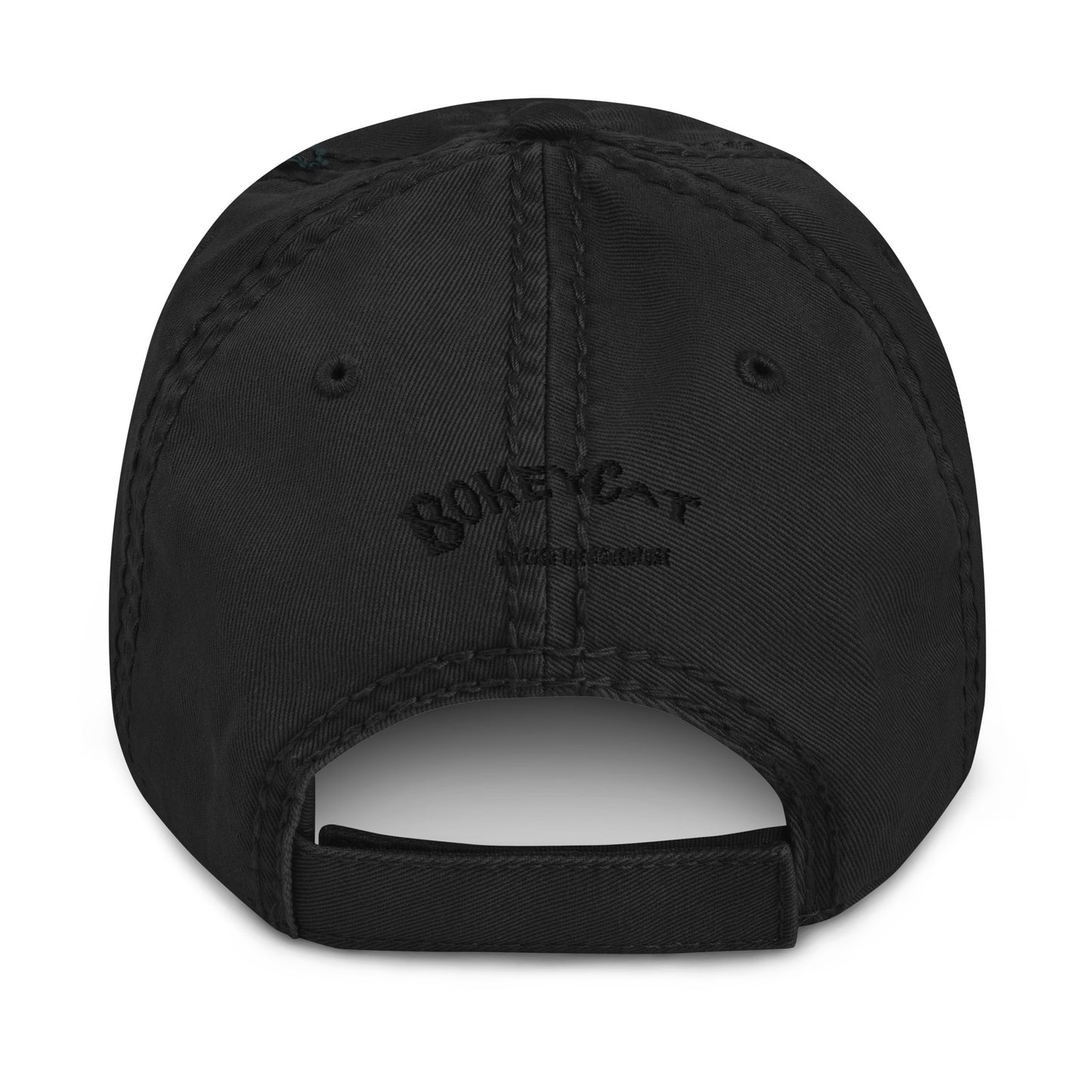 BokeyCat Distressed Dad Hat