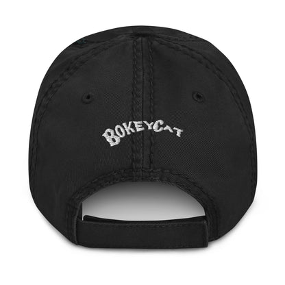 BokeyCat Distressed Dad Hat