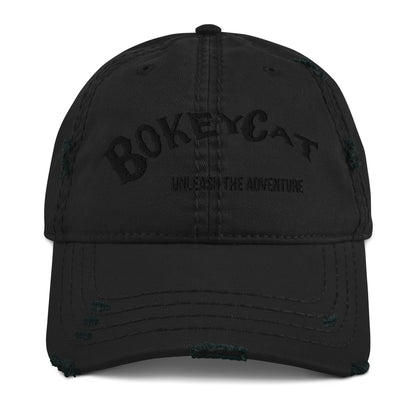 BokeyCat Distressed Dad Hat