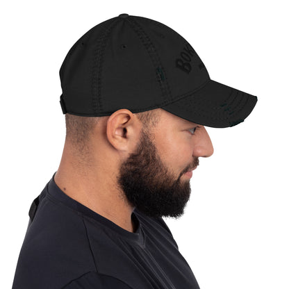 BokeyCat Distressed Dad Hat