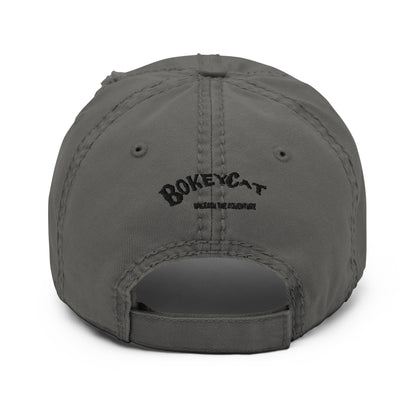 BokeyCat Distressed Dad Hat