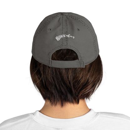 BokeyCat Distressed Dad Hat