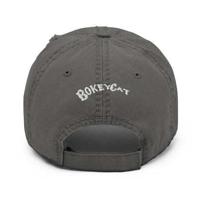 BokeyCat Distressed Dad Hat