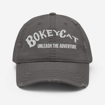 BokeyCat Distressed Dad Hat