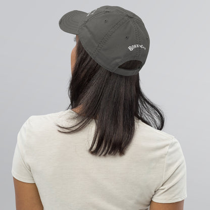 BokeyCat Distressed Dad Hat