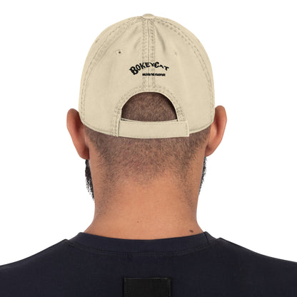 BokeyCat Distressed Dad Hat